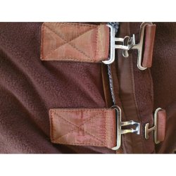 Limited Edition dressur sett - N&N horse design - four champs (brun/oransje)