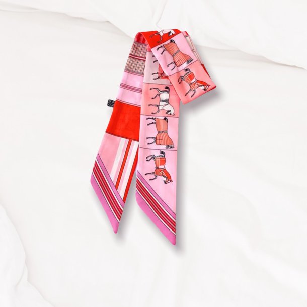 Dekorativt skjerf - Multi rosa