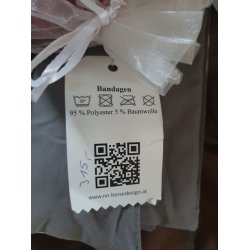 Limited Edition dressur sett - N&N horse design - four champs (rd / hvit / gr)